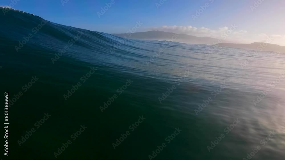 custom made wallpaper toronto digitalPOV shot of a surfer catching a fantastic layback and strong roundhouse ride at Abano, one of the most popular surf spots on the central shore of Portugal with huge reflections of sunrise water.