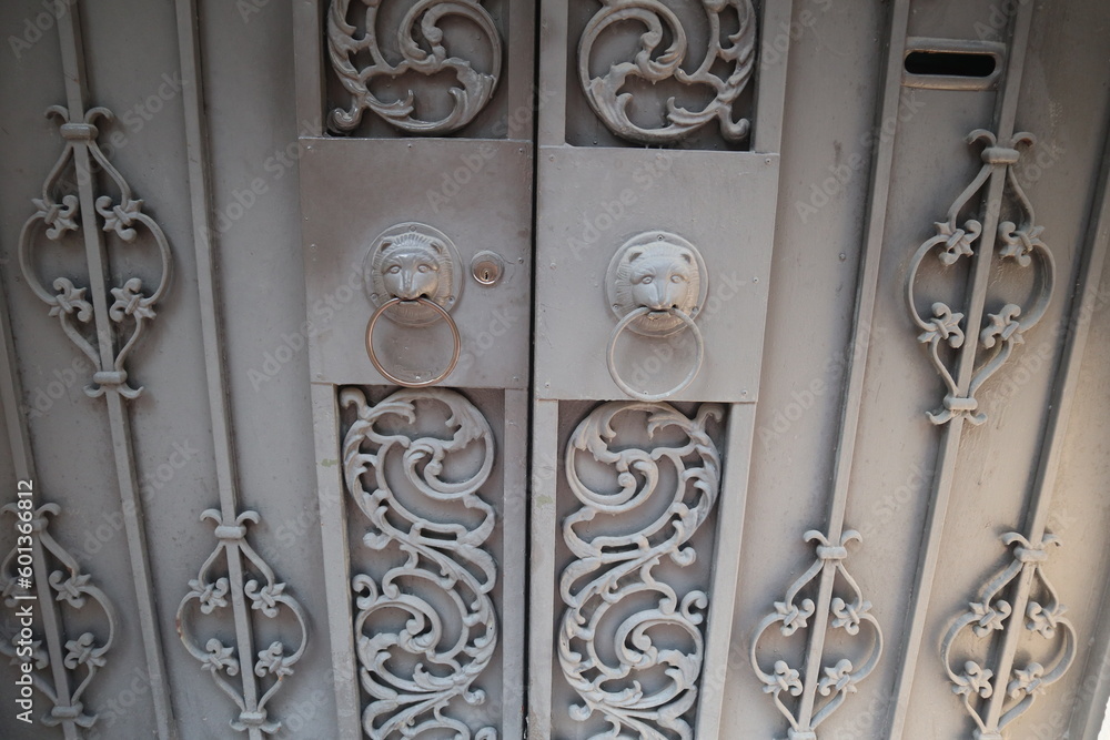decoration with lion and buckle design for imposing manner and mansion style decoration with lion and buckle design for imposing manner and mansion style
