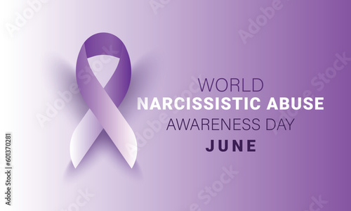World Narcissistic Abuse Awareness Day.  background, banner, card, poster, template. Vector illustration.