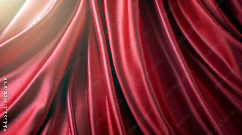 Red fabric with a sunburst effect, venetian blind style, background wallpaper. Red fabric with a sunburst effect, venetian blind style, background wallpaper.