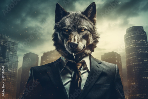 The Wolf of Wall Street: A Canine's Financial Frenzy, generative AI