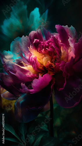 Beautiful nature, live, bright colors, fresh plants and flowers, nature