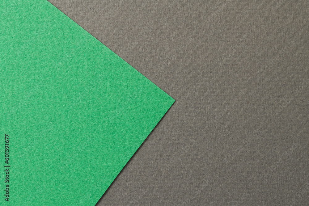 Rough kraft paper background, paper texture black green colors. Mockup with copy space for text Rough kraft paper background, paper texture black green colors. Mockup with copy space for text