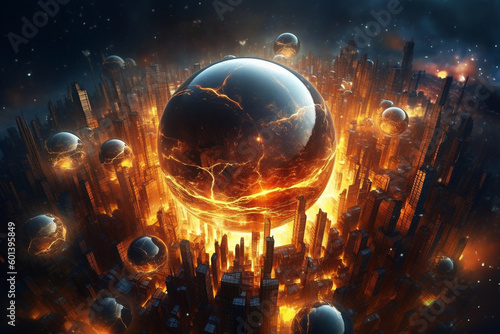 Worlds Collide  The Unleashing of Planetary Devastation  generative AI