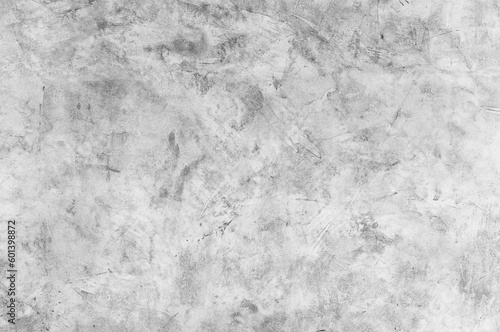 Texture white cement wall with stain and crack background © Ratchapon