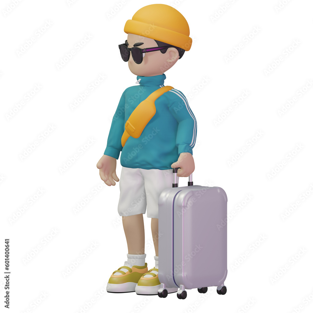 3d character vacation 3d character vacation