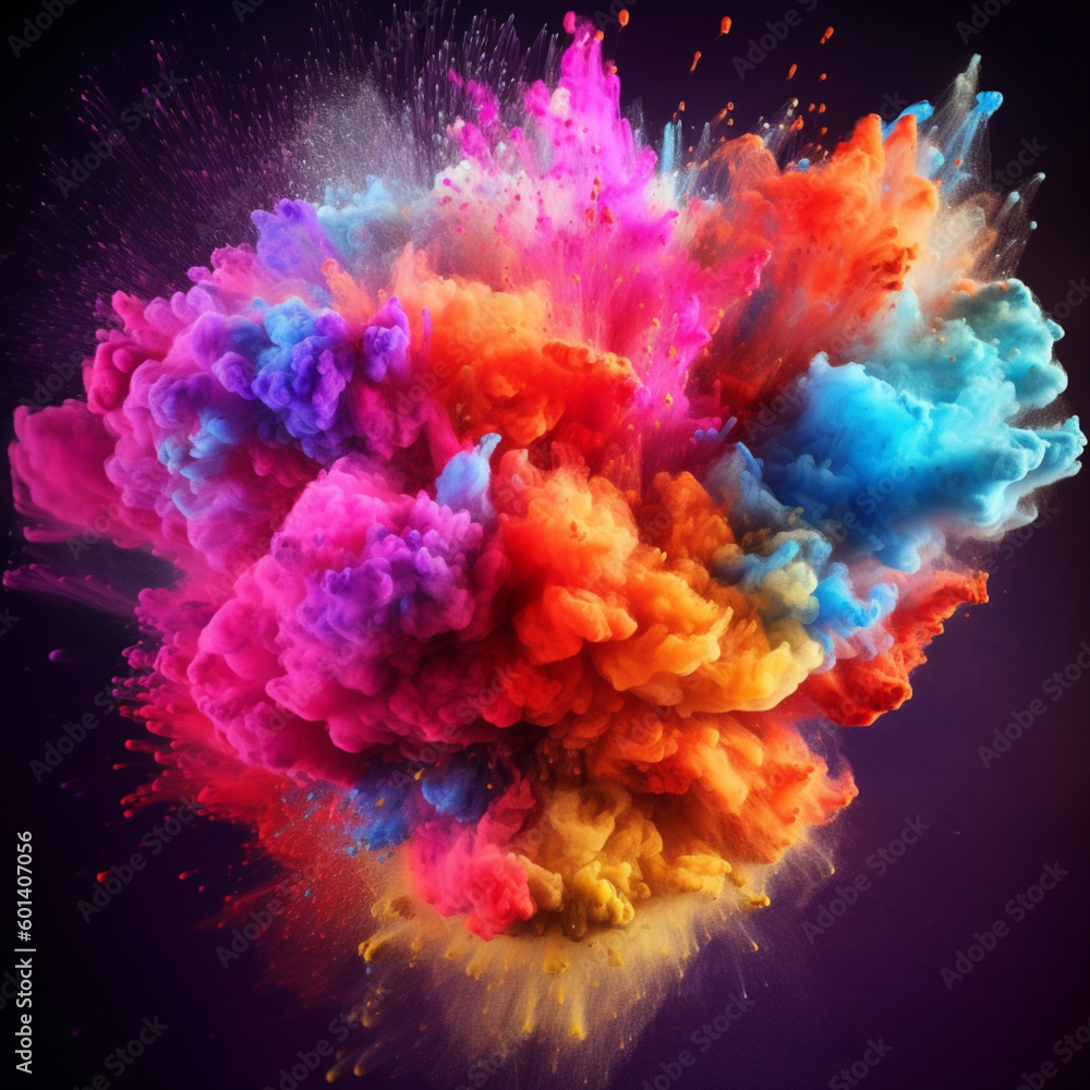 Fototapeta premium Color Explosion