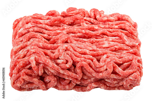 Wallpaper Mural minced meat, pork, beef, forcemeat, isolated on white background, full depth of field Torontodigital.ca