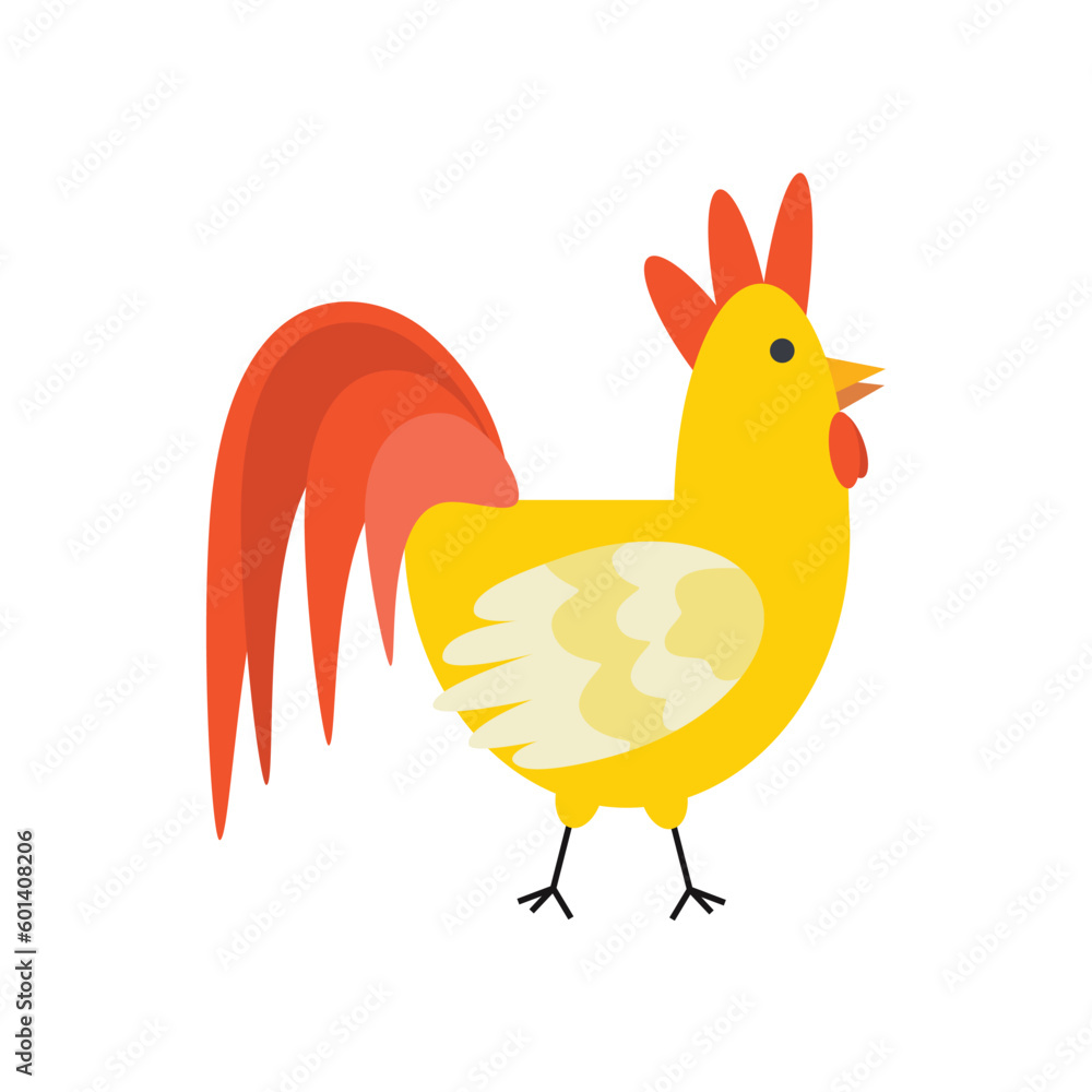 Rooster, bird. Ukrainian symbols. Rooster, bird. Ukrainian symbols.