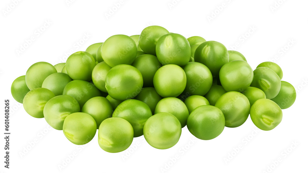 green Pea, isolated on white background, full depth of field green Pea, isolated on white background, full depth of field