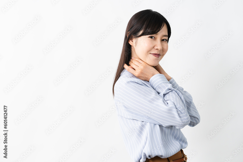 笑顔の若い女性のポートレート 笑顔の若い女性のポートレート