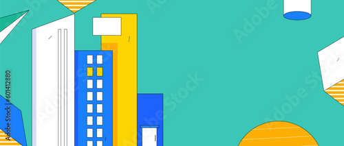 House building vector concept operation hand drawn illustration
