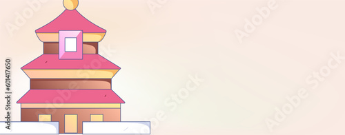 House building vector concept operation hand drawn illustration
