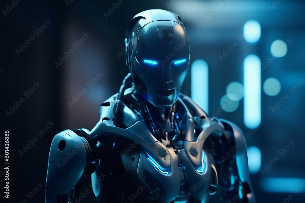 Future Robot Tech, Created with generative AI Future Robot Tech, Created with generative AI