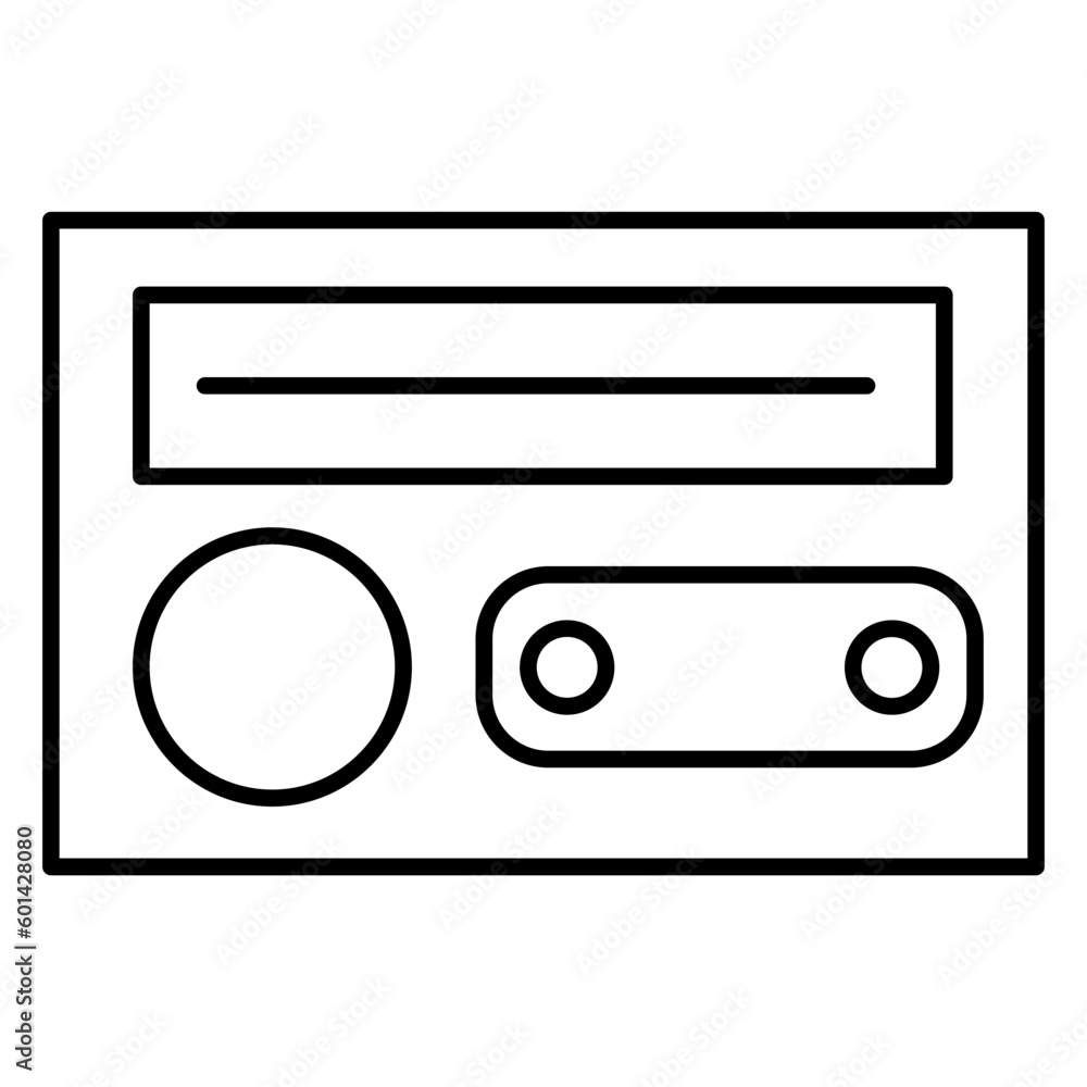 Obraz premium radio
