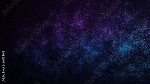 Fond imitation galaxie  espace  univers  sombre et noir. Effet textur     toil   flou violet  mauve et bleu. Conception graphique  banni  re etc.