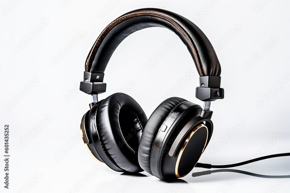 Headphone isolated on white background Headphone isolated on white background