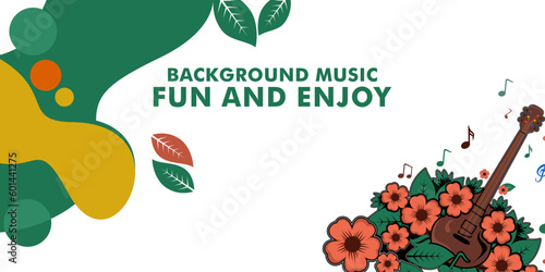 Music Festival Background Design for Party and Event. for web, banner, poster design and others.