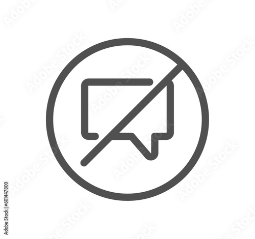 Fake news related icon outline and linear vector.