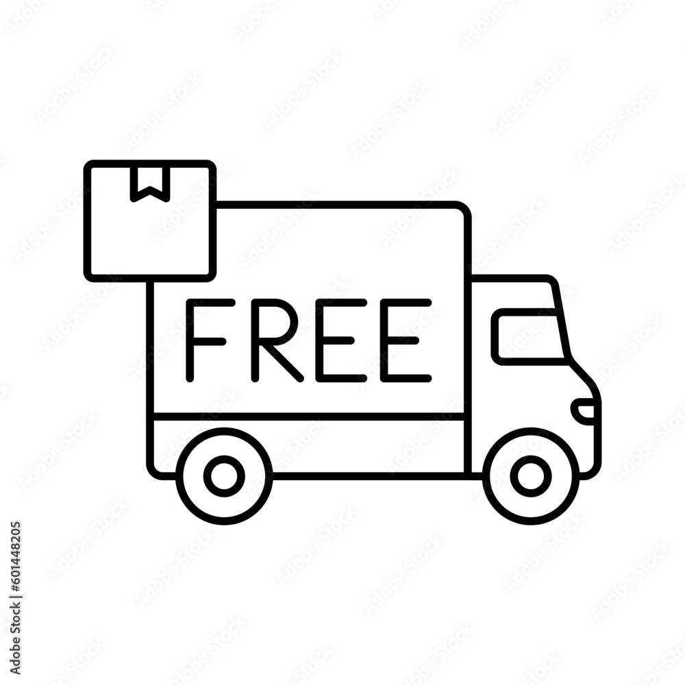 Free shipping Vector Icon
Free shipping Vector Icon