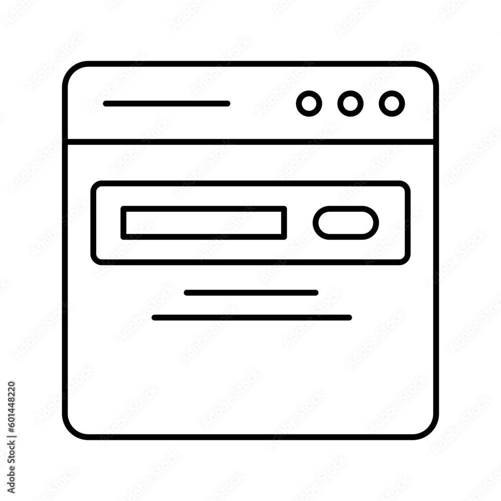 Web search Vector Icon
Web search Vector Icon