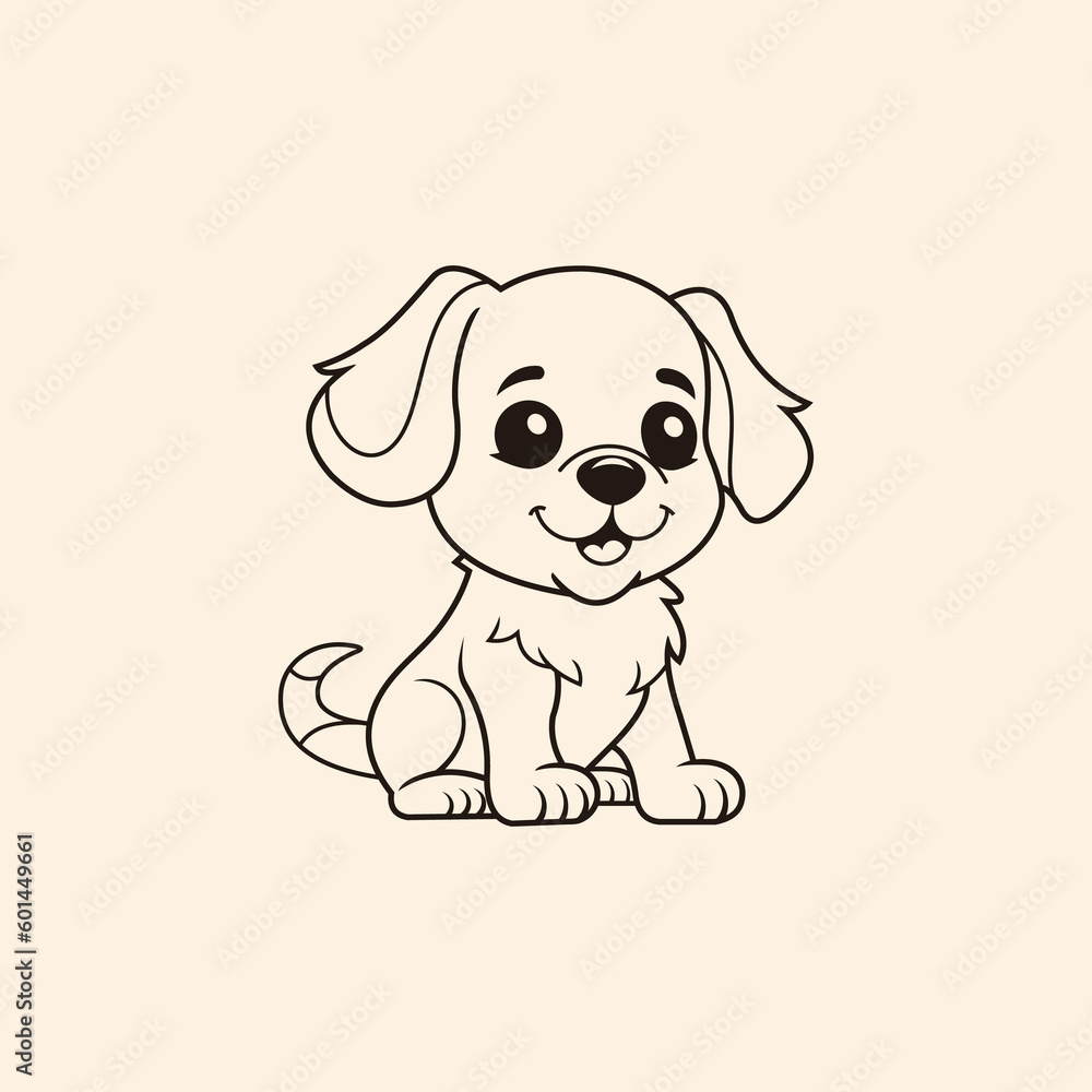 Cute Puppy Dog Mascot Cartoon Logo Design Icon Illustration Character Hand Drawn. Suitable for every category of business, company, brand like pet store or pet shop, toys, food, and Animal logo design Cute Puppy Dog Mascot Cartoon Logo Design Icon Illustration Character Hand Drawn. Suitable for every category of business, company, brand like pet store or pet shop, toys, food, and Animal logo design