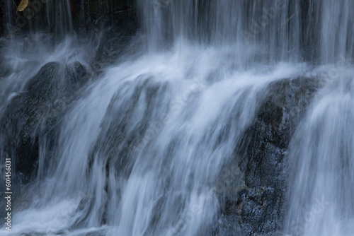 Natural Waterfall over rocks