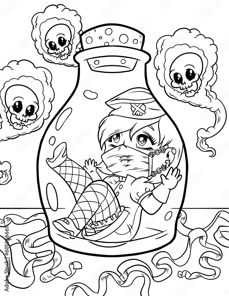 Obraz premium Coloring Book Pages