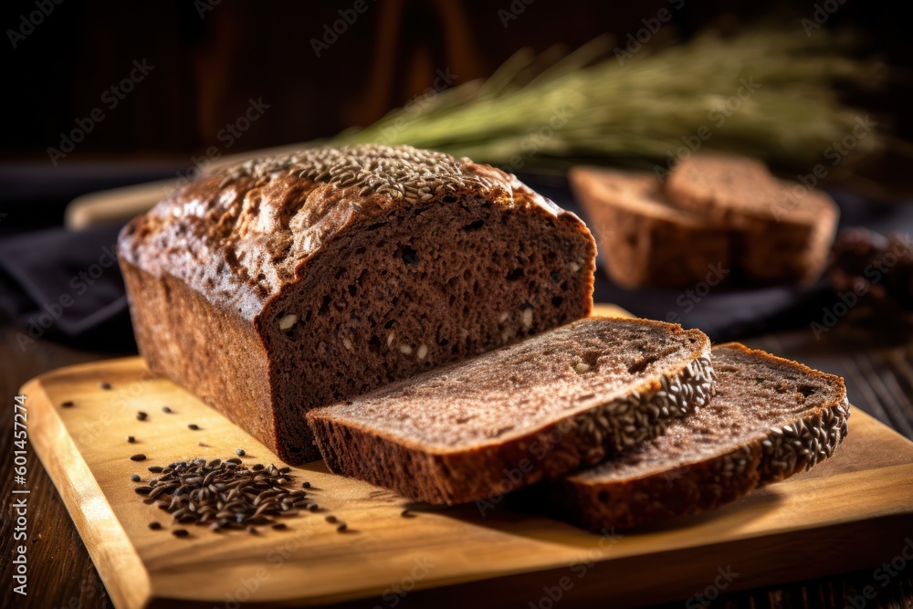 loaf of bread on the table, generative ai loaf of bread on the table, generative ai