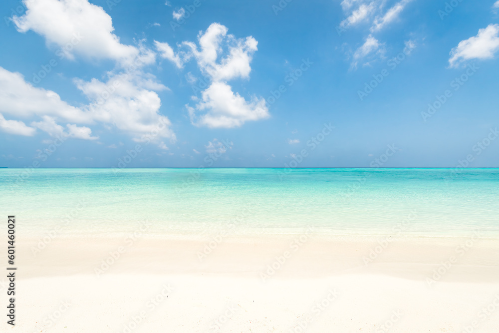 Beautiful beach with white sand and turquoise sea Beautiful beach with white sand and turquoise sea