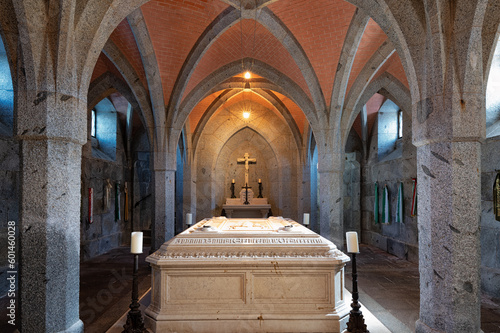 Obraz na płótnie Mausoleum Schenna - Grab Erzherzog Johann w salonie