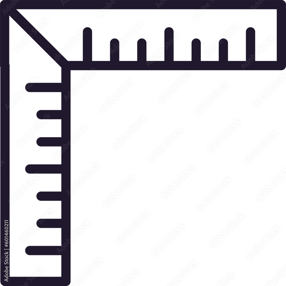 Single line icon of measure on isolated white background. High quality editable stroke for mobile apps, web design, websites, online shops etc. Single line icon of measure on isolated white background. High quality editable stroke for mobile apps, web design, websites, online shops etc.