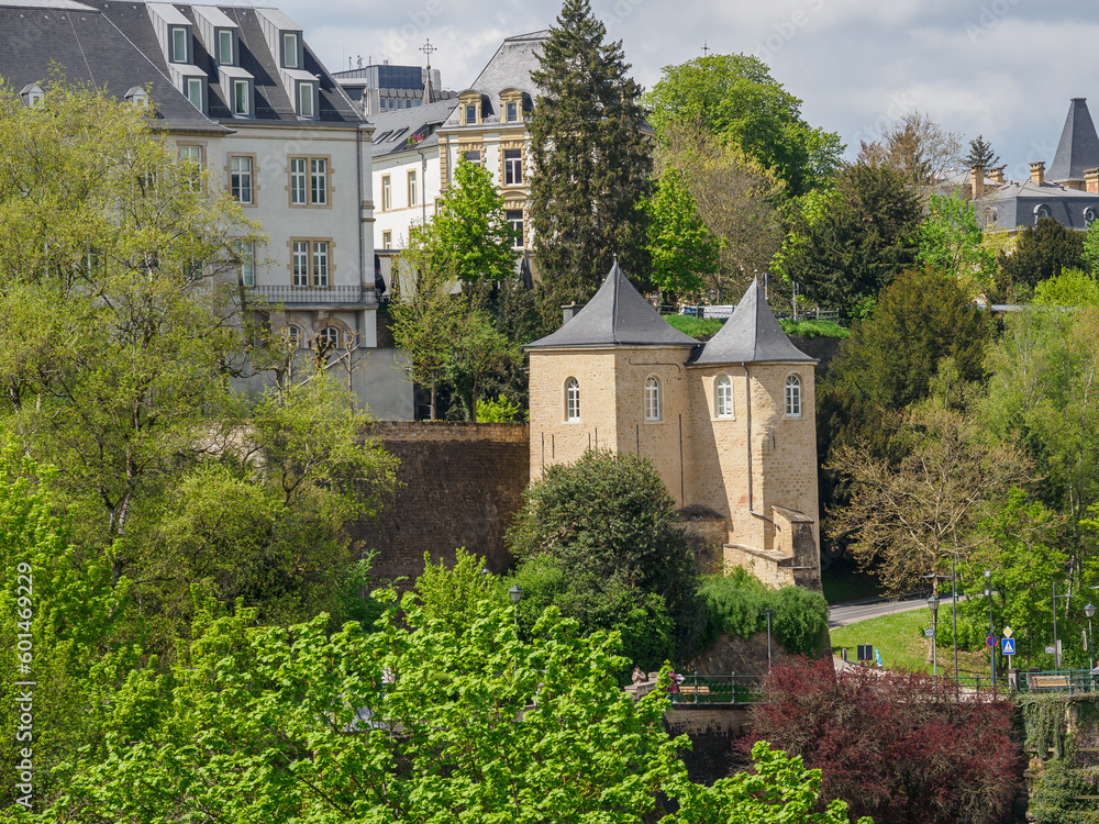 Obraz premium Frühling in Luxemburg