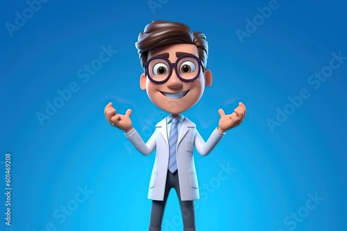 Expressive cartoon medical ...