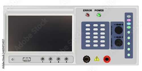 Control Panel. Production control panel and control of computer devices. Touchpad.