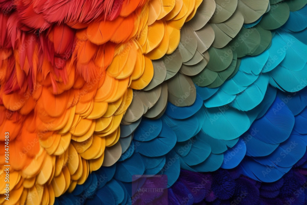 Obraz premium pride color palette