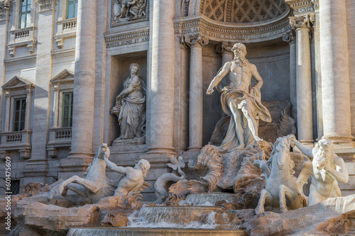 Rome, Lazio. The Trevi Fountain