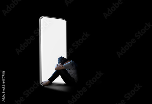 Fotografie depressed concept