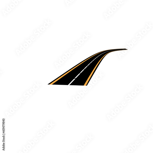 asphalt highway vector