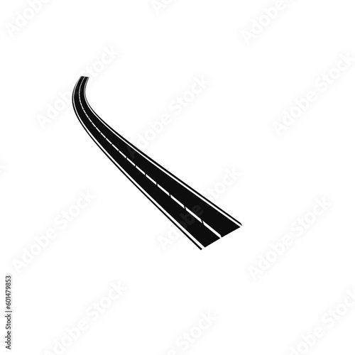 asphalt highway vector
