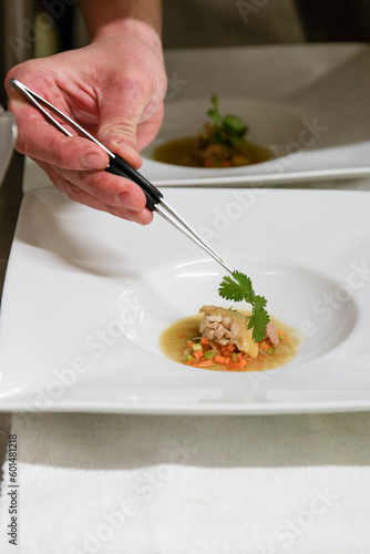 Dressage d'assiette