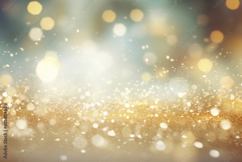 an abstract background with lights bokeh lights and sparkles, Generative AI an abstract background with lights bokeh lights and sparkles, Generative AI