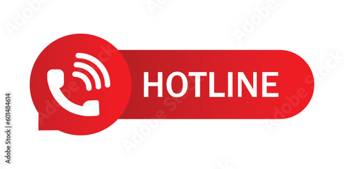 Callback hotline mobile phone call banner with place for number