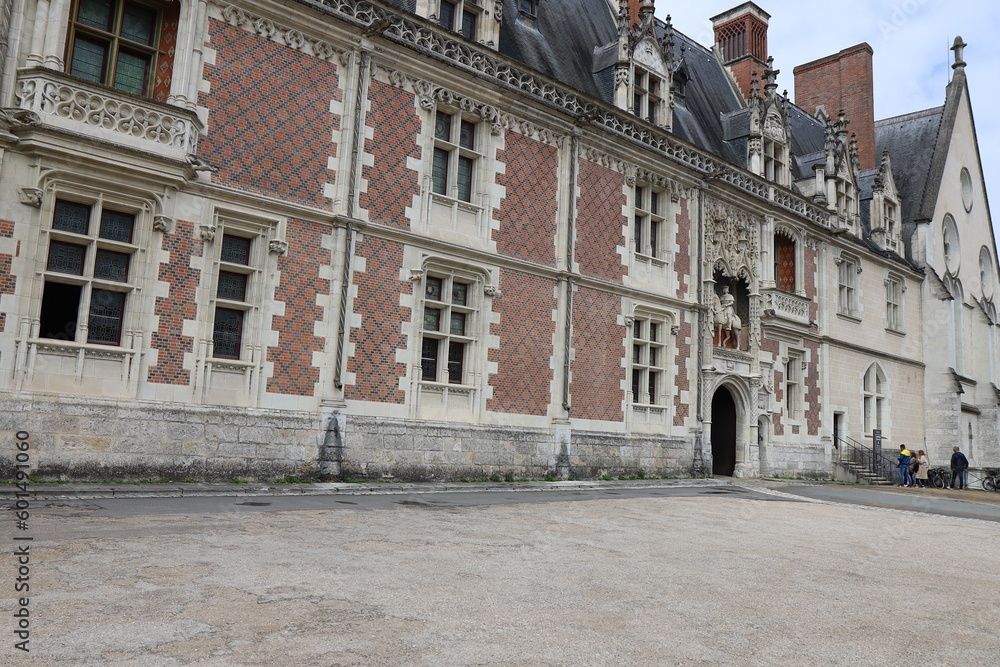 Le château royal de Blois, ville de Blois, département du Loir et Cher, France