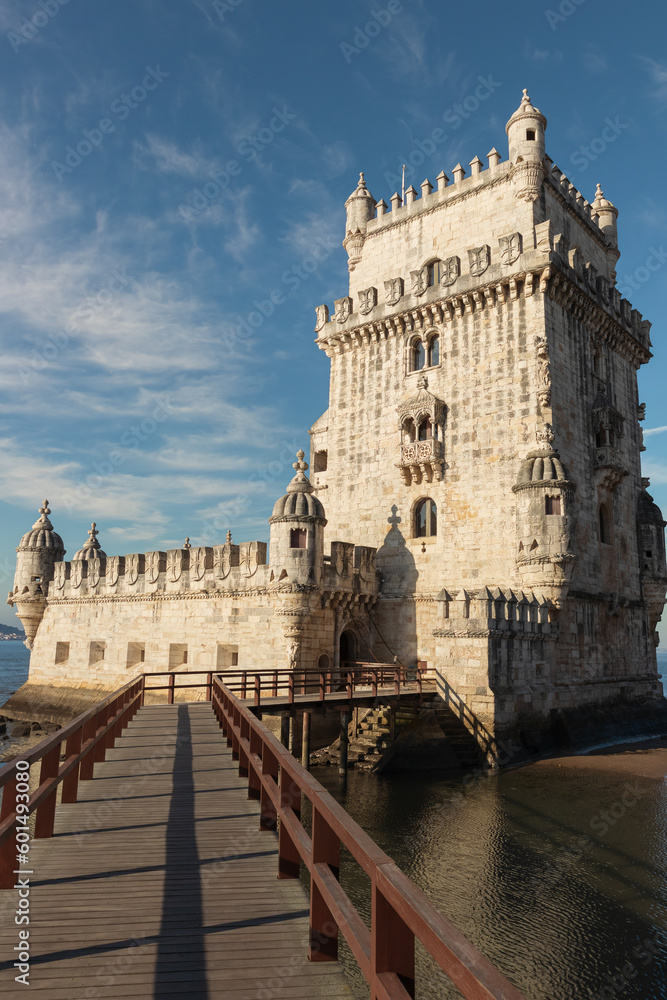 The Belém Tower is an old military construction located in the city of Lisbon, the capital of Portugal.