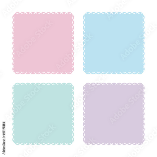 レースのフレーム素材