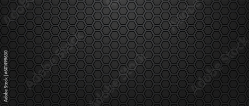 Dark background honeycomb carbon metal