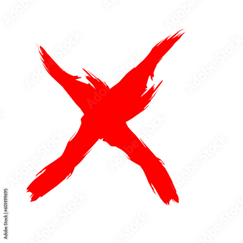 Grunge Cross Sign