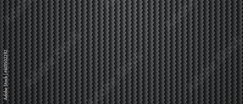 Dark background carbon fiber black vector