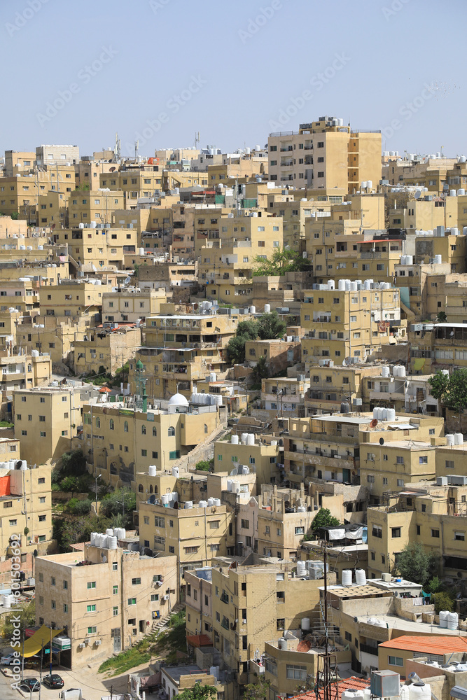 Fototapeta premium jordania amán vistas de la ciudad desde la ciudadela romana 4M0A0008-as23